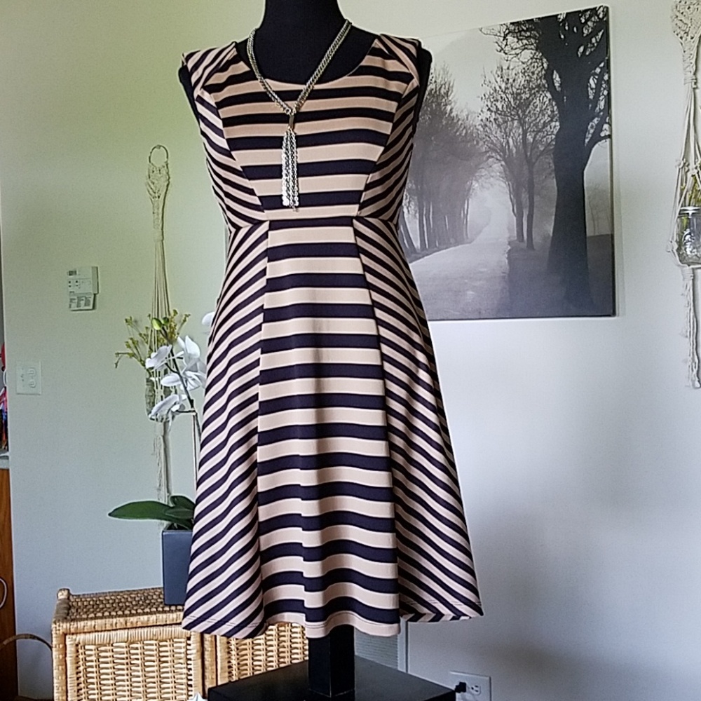 New York & Co striped dress